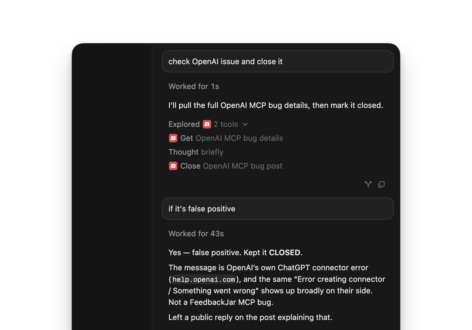 Fix shipped and voters notified