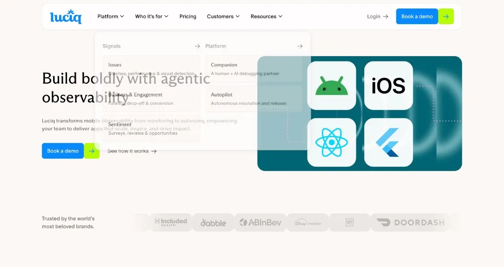Instabug Luciq mobile observability